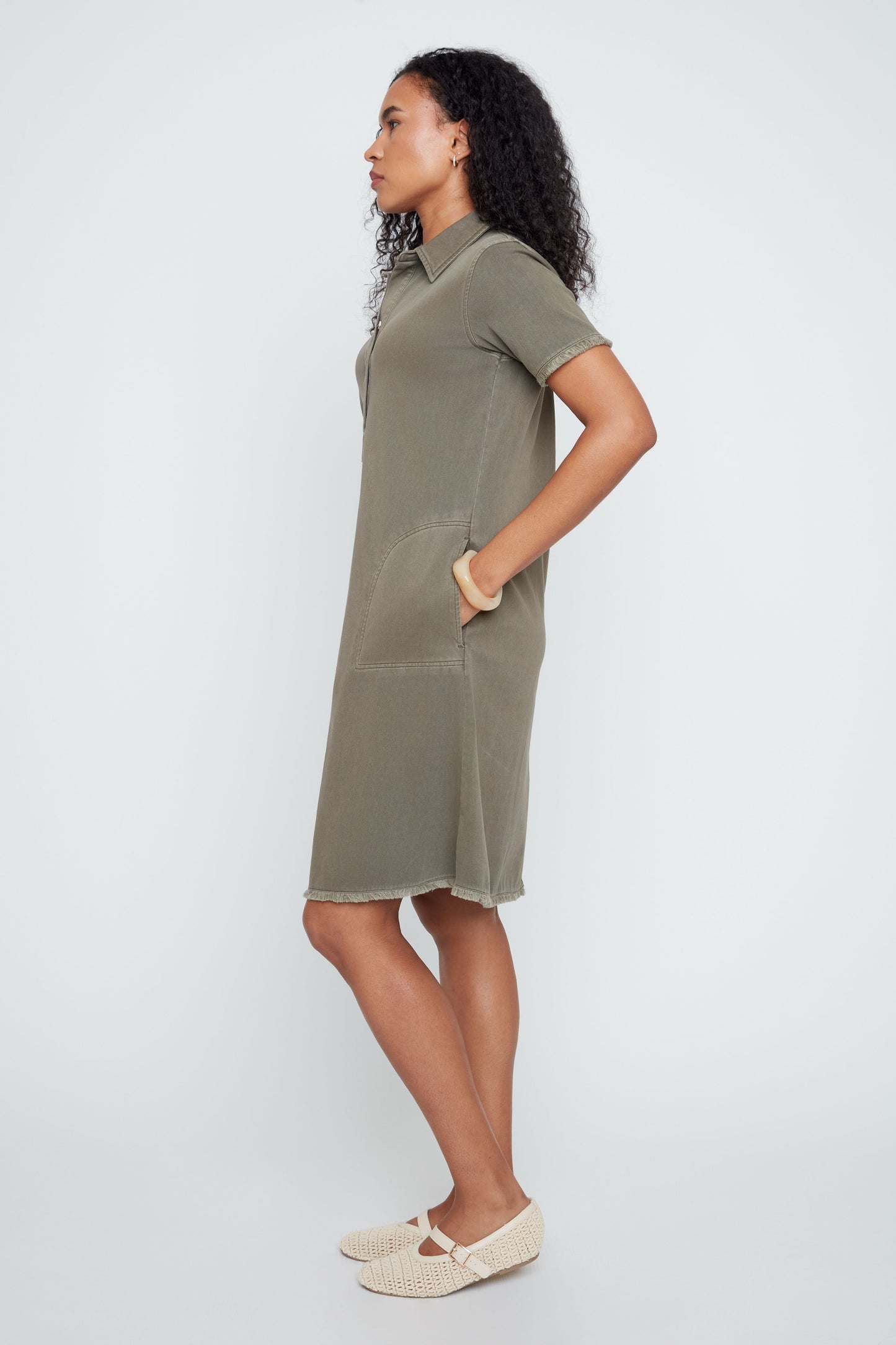 Olive Grove Easy Days Dress