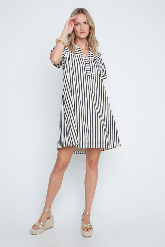 Coastal Cabana Stripe Dress