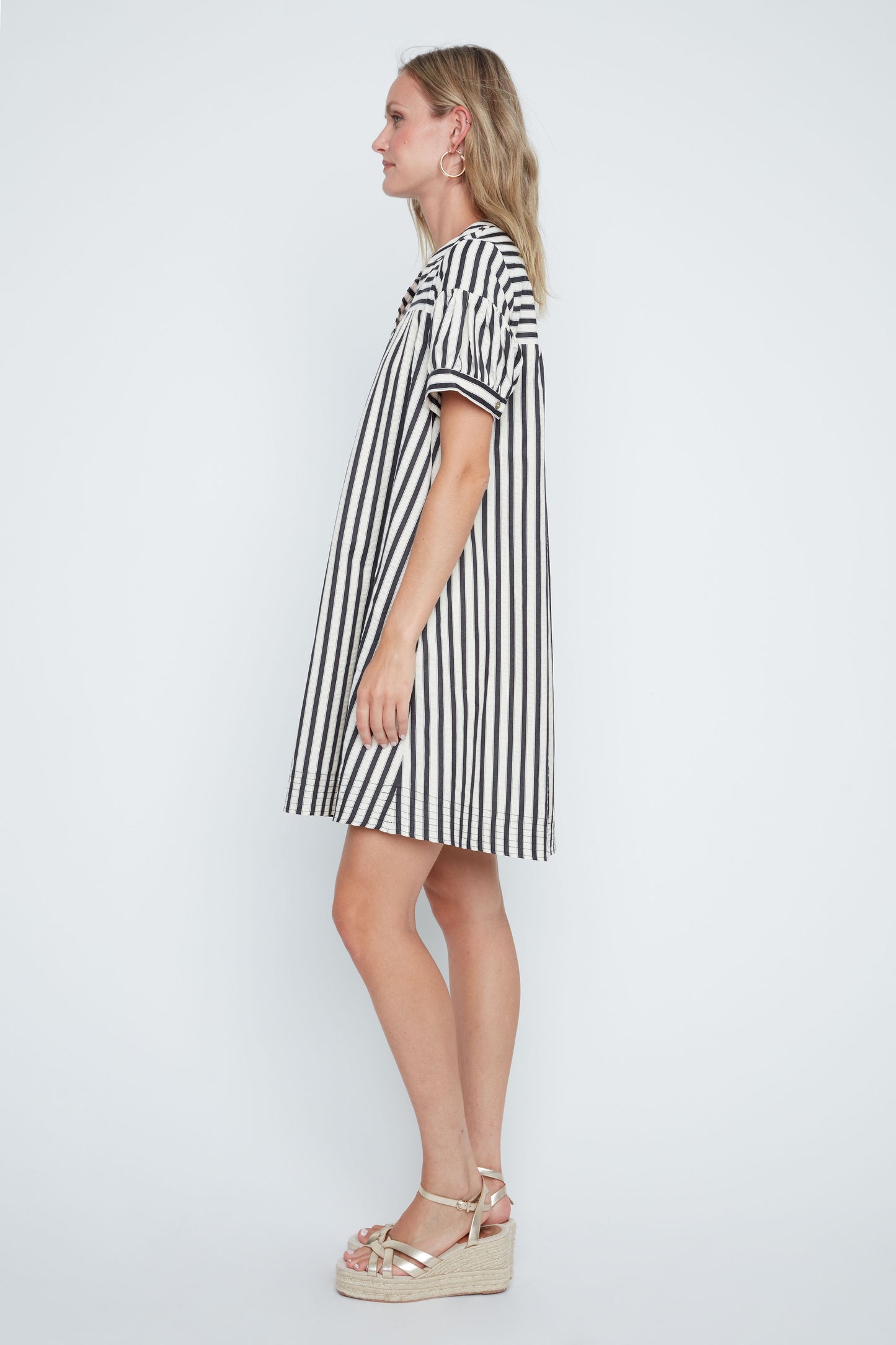Coastal Cabana Stripe Dress