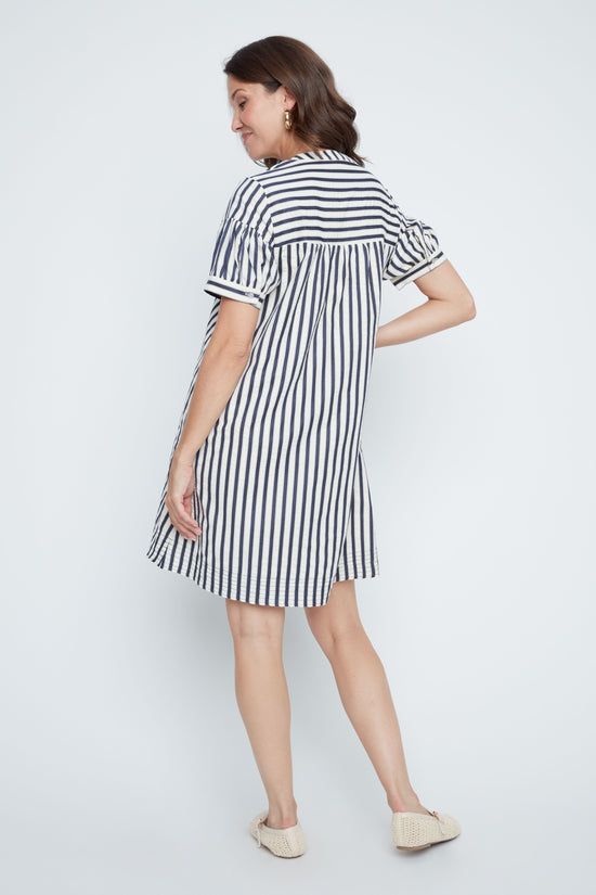 Coastal Cabana Stripe Dress