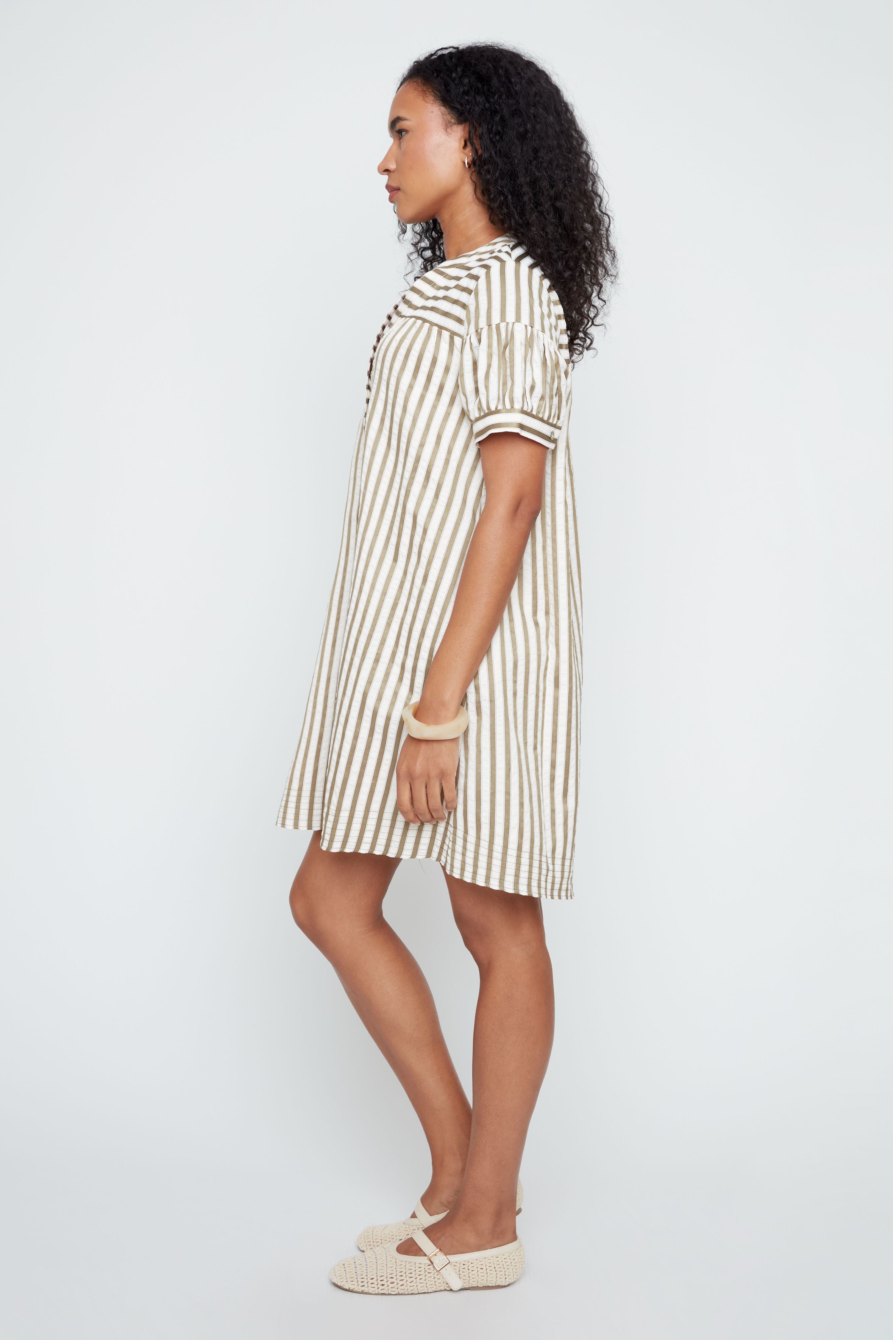 Coastal Cabana Stripe Dress