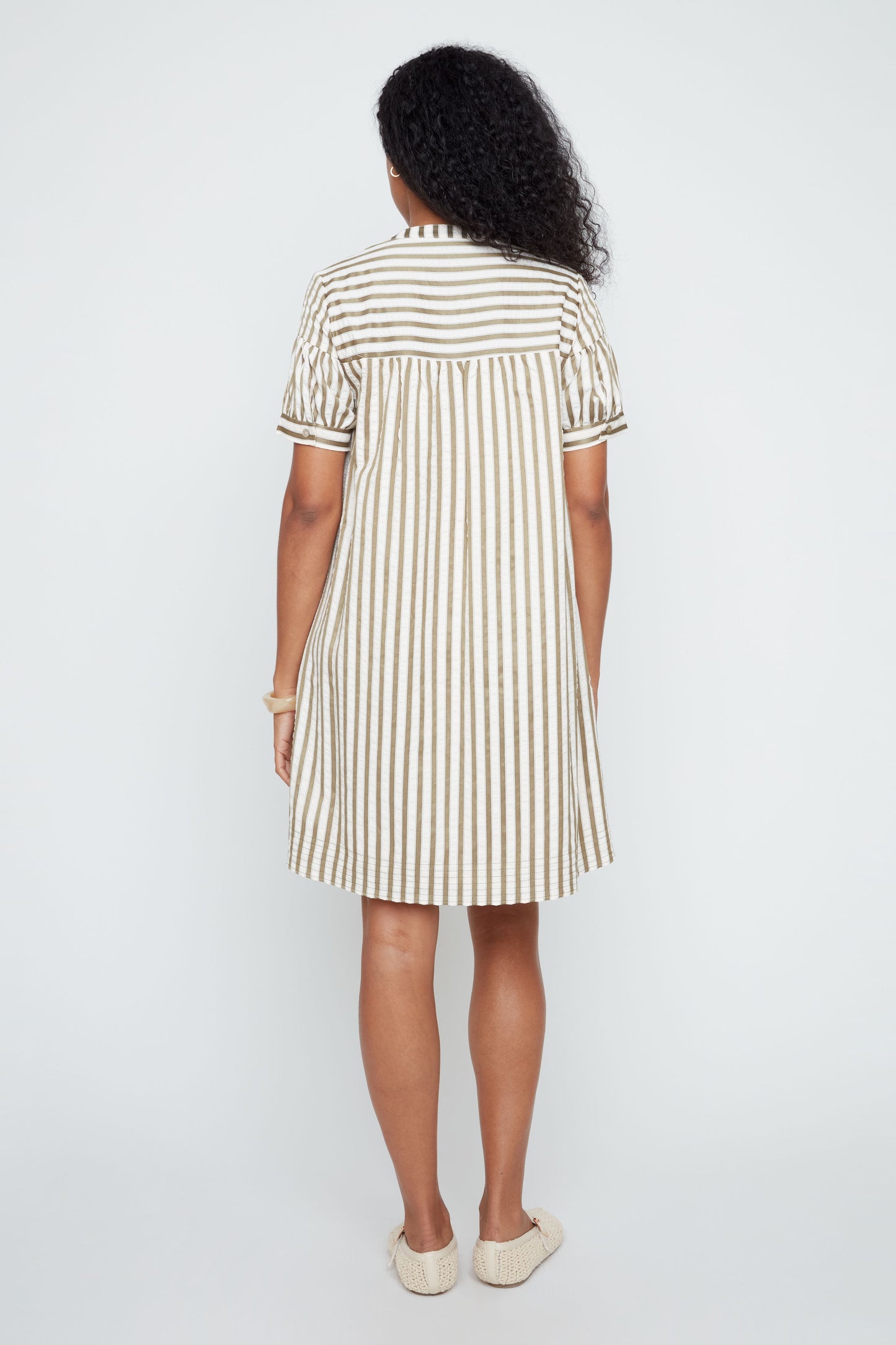 Coastal Cabana Stripe Dress