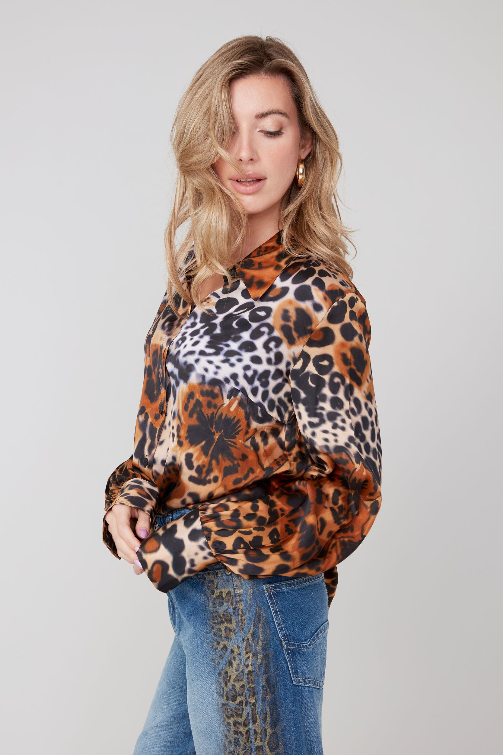 Wild Side Blouse**FINAL SALE**