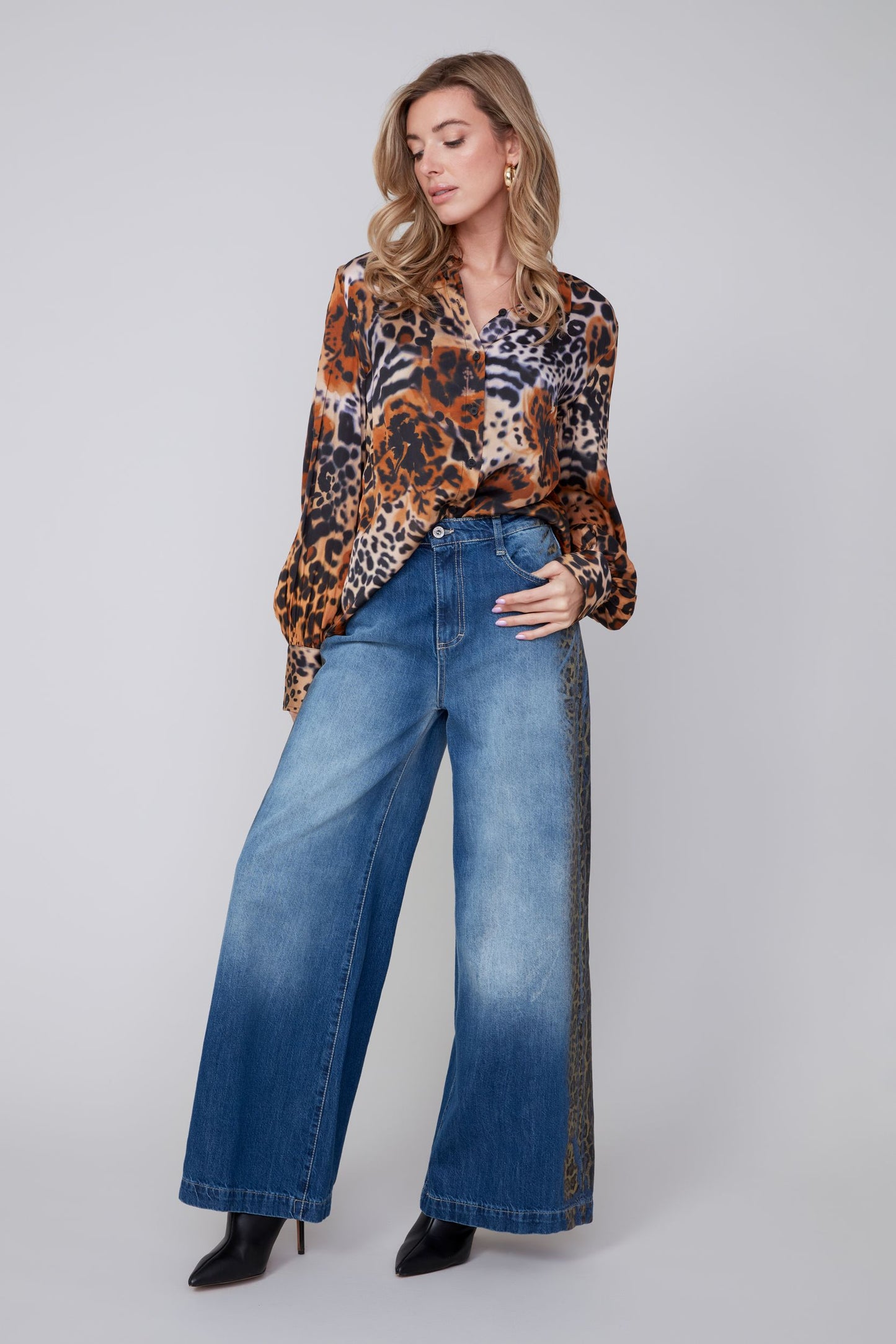 Wild Side Blouse**FINAL SALE**