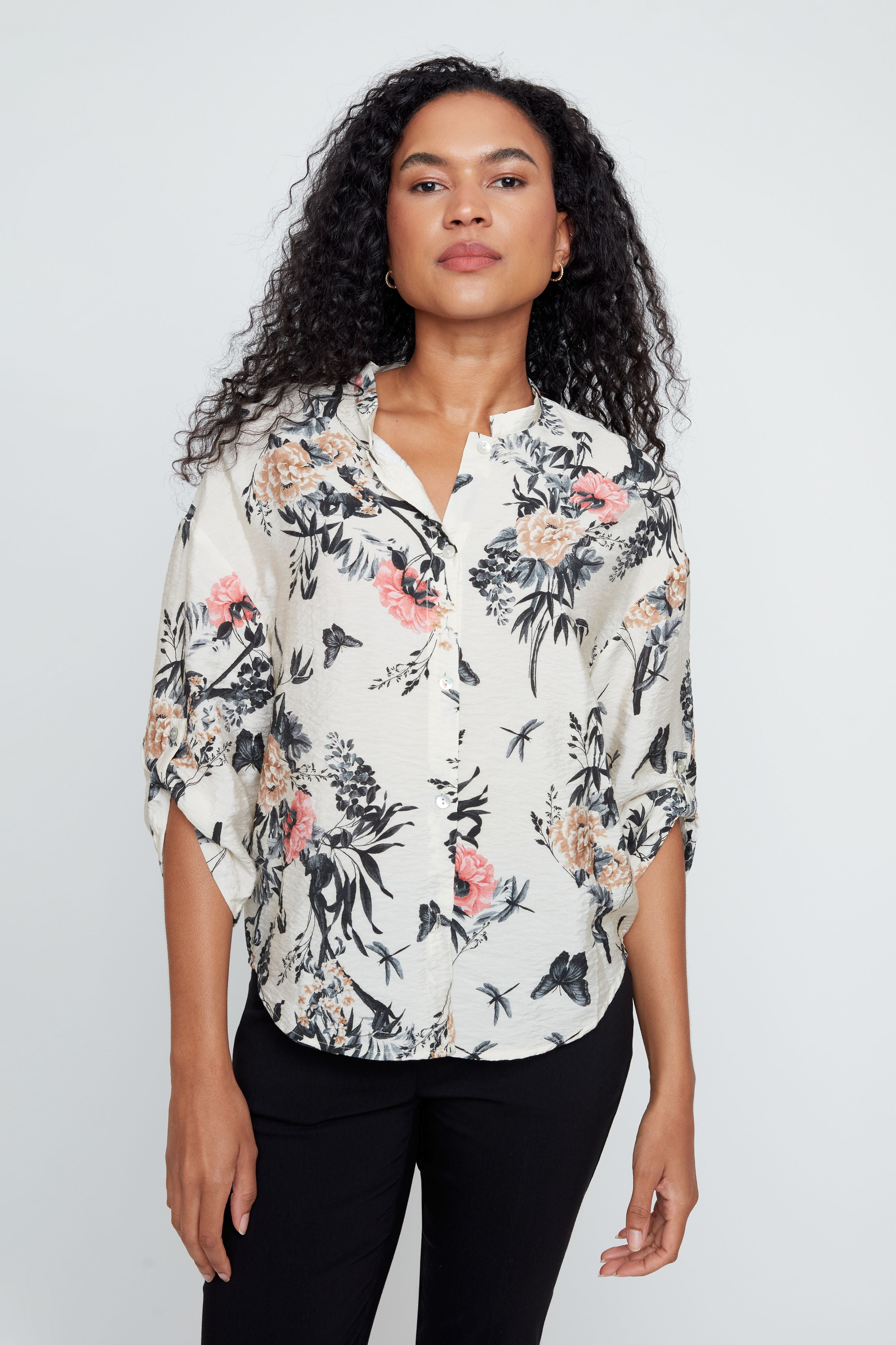 Butterfly Garden Breeze Blouse