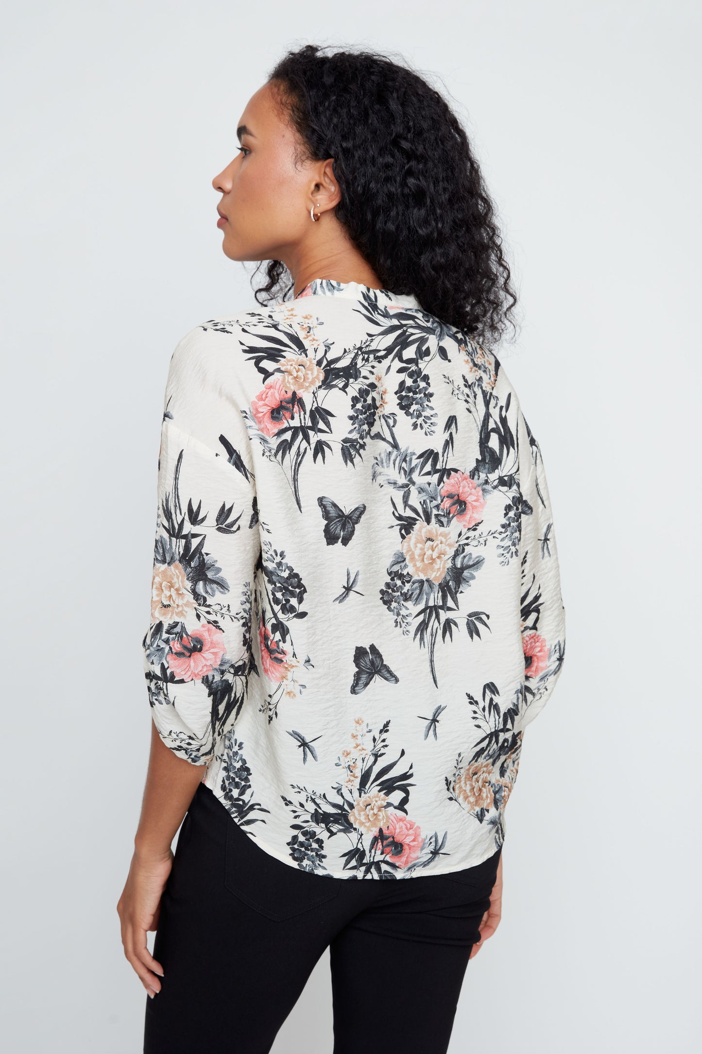 Butterfly Garden Breeze Blouse