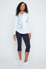 Load image into Gallery viewer, Vintage Postcard Charm Button-Up
