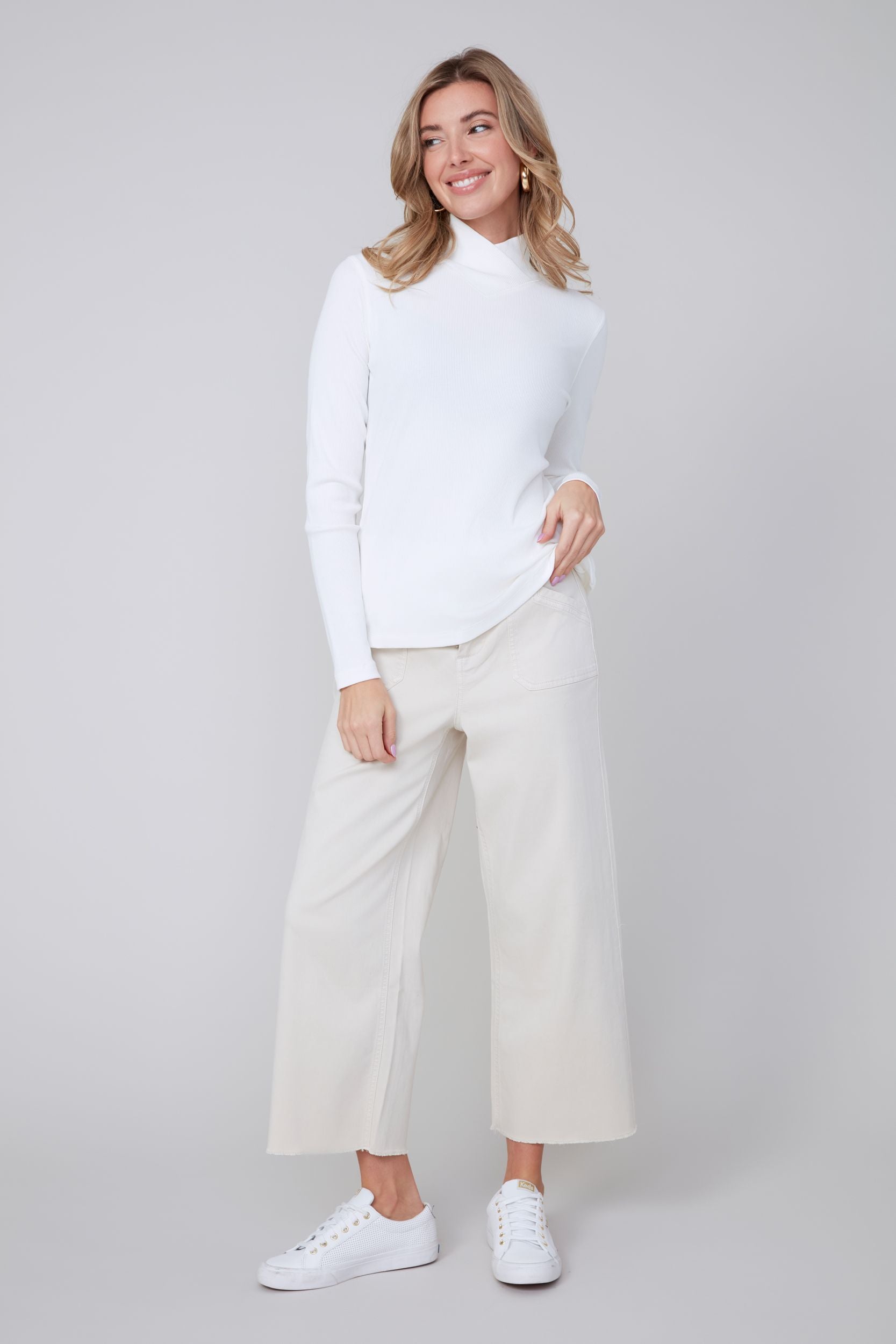 Give It To Me Mockneck Top