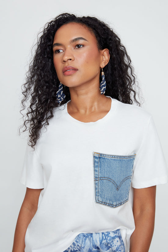 Denim Pocket Everyday Tee