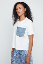 Load image into Gallery viewer, Denim Pocket Everyday Tee
