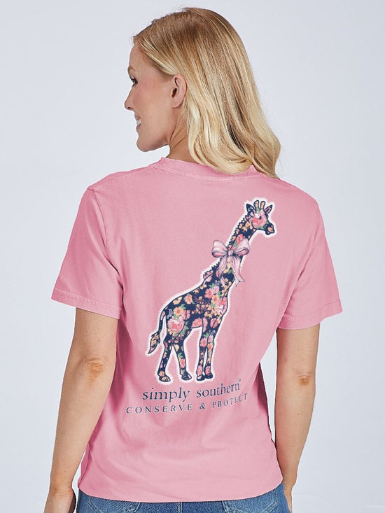 Short Sleeve Giraffe Tee