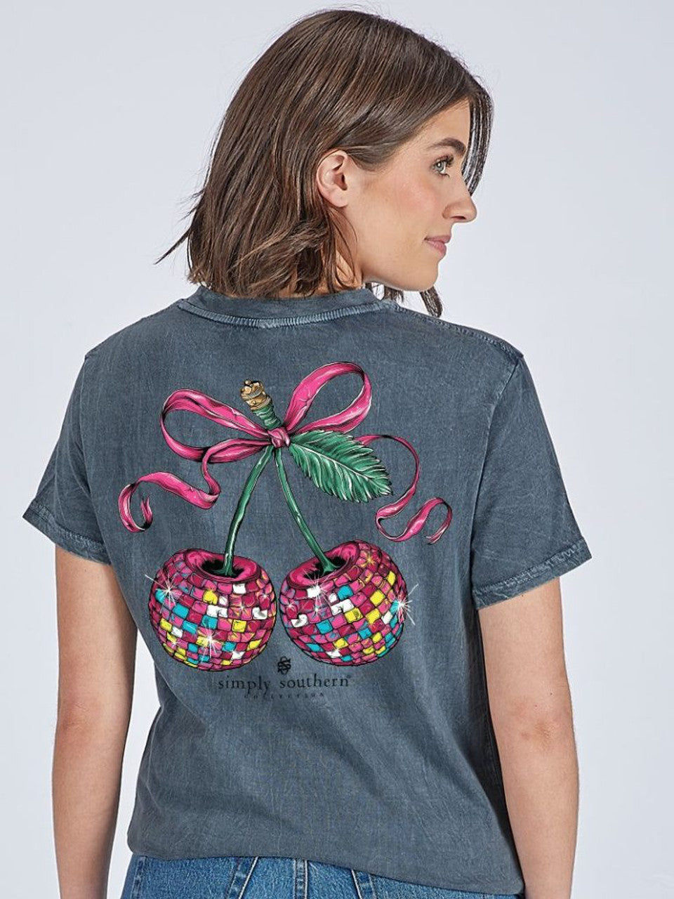 Disco Cherry Ball Tee