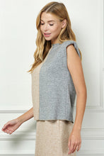 Load image into Gallery viewer, Color Block Sleeveless Top
