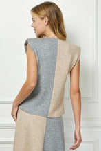 Load image into Gallery viewer, Color Block Sleeveless Top
