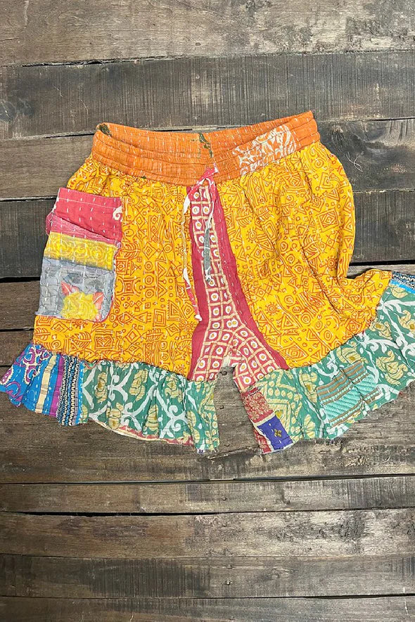 Kantha Sunrise Shorts