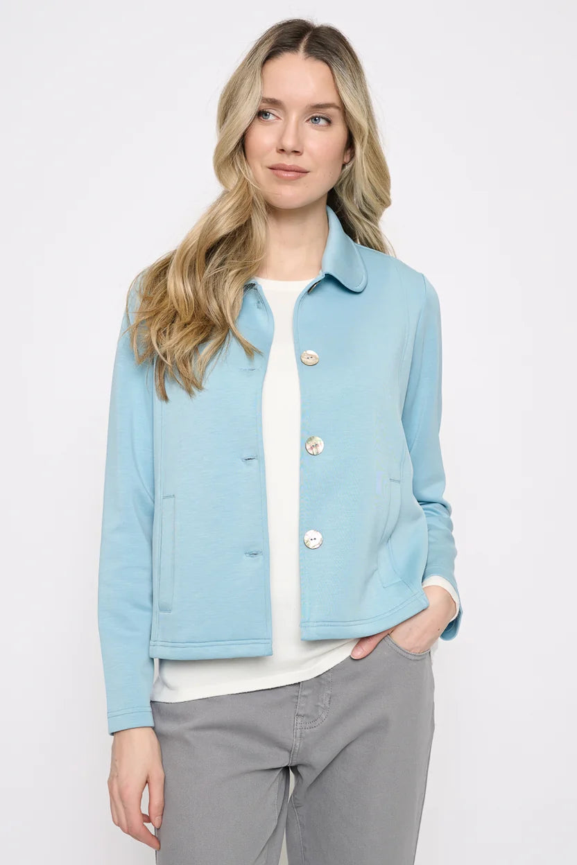 Erica Button-Front Jacket