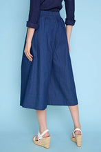 Load image into Gallery viewer, Pleated Wide-Leg Cropped Pants
