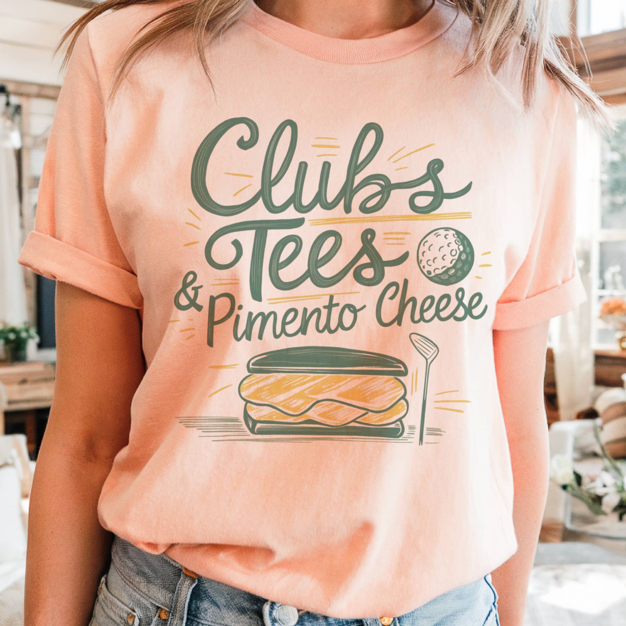 Golf Club Tees Augusta Tournament Country Club Graphic Tees