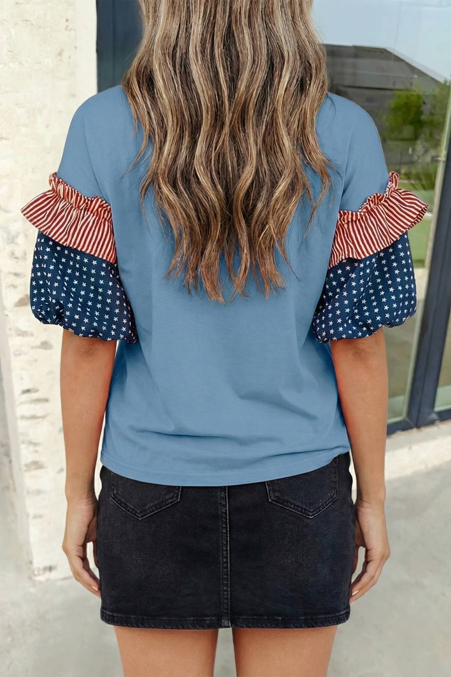 Sequin Stars & Stripes Top