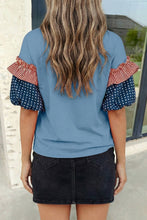 Load image into Gallery viewer, Sequin Stars &amp; Stripes Top
