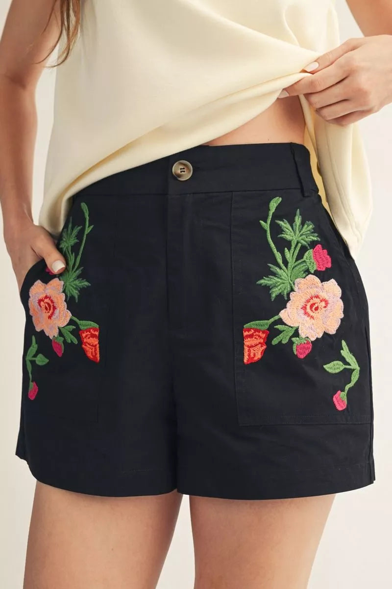 Garden Party Pocket Shorts