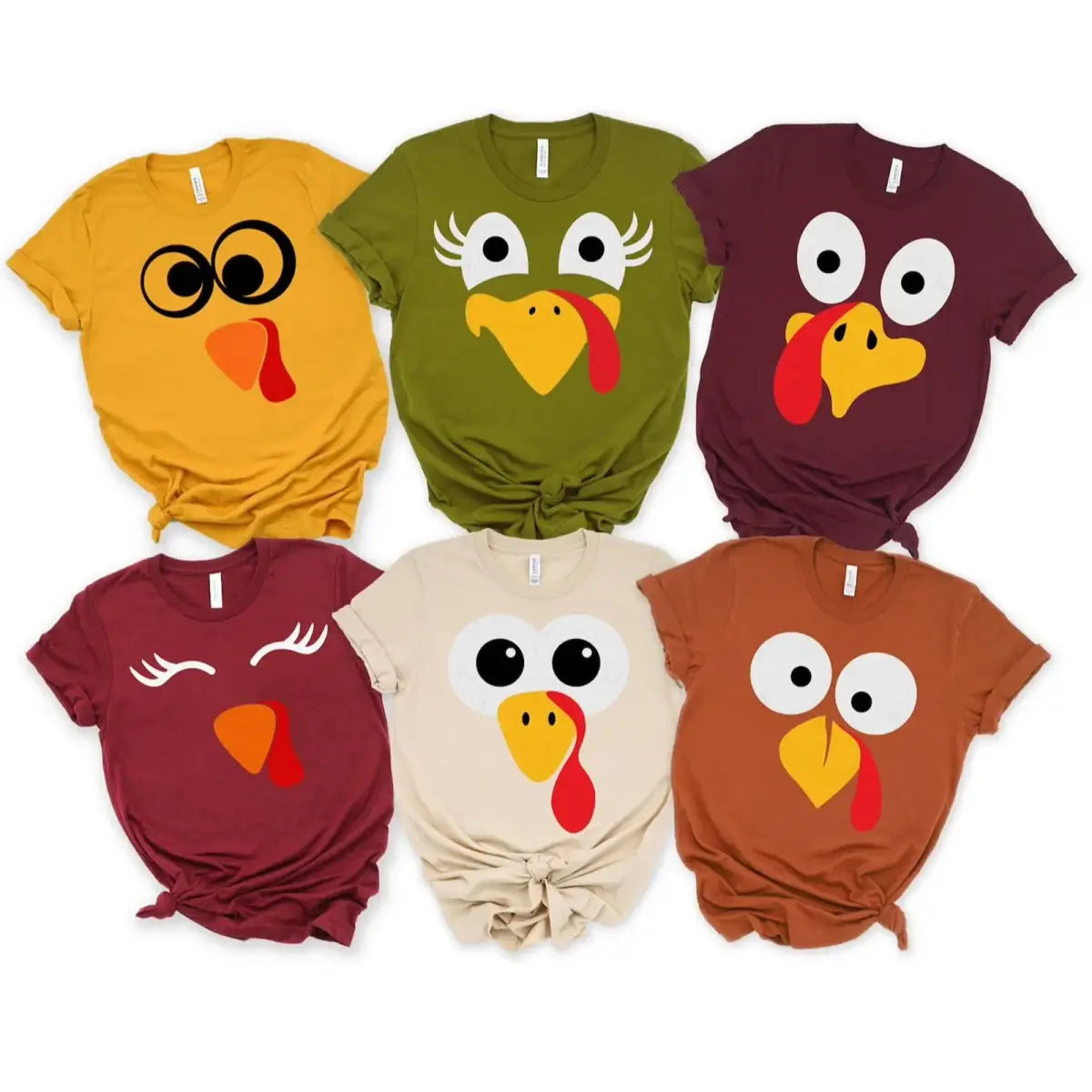 Thanksgiving Turkey Tees