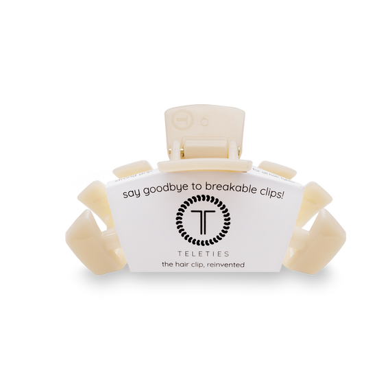 Classic Hair Clip | Medium | Almond Beige