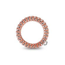 Load image into Gallery viewer, Spiral Hair Coils | Large | Millennial Pink Hair Ties
