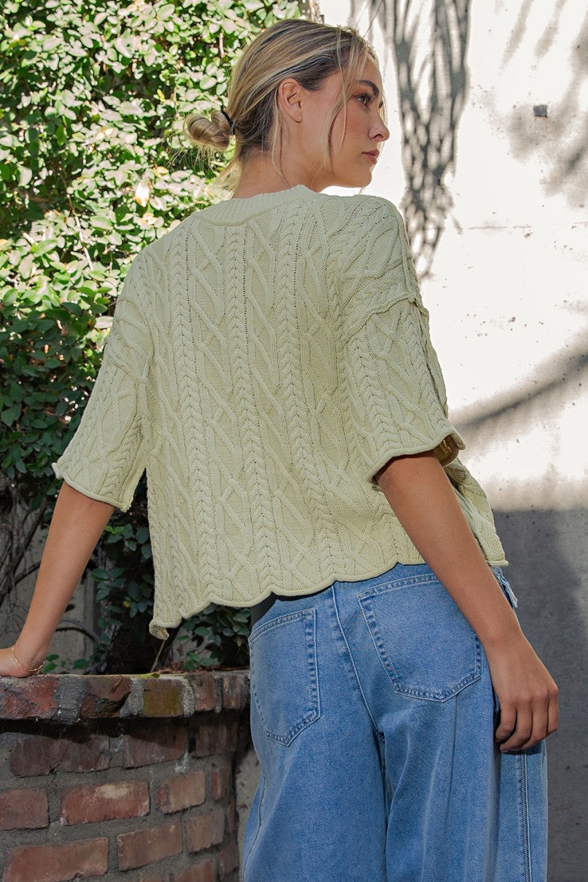 Casual Oversized Sweater Top