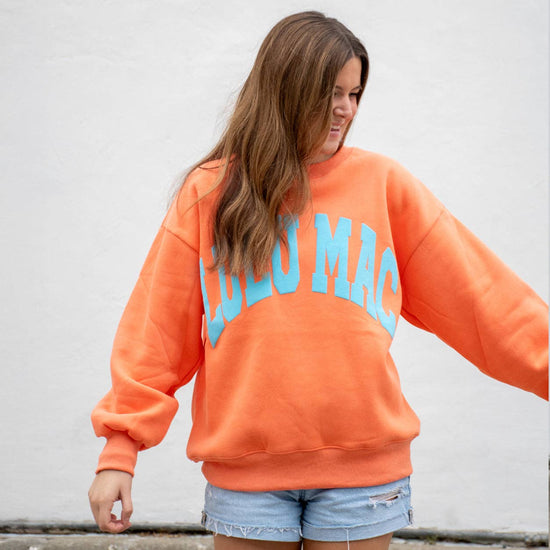 Lulu Mac Long Sleeve Crew Neck Sweatshirt