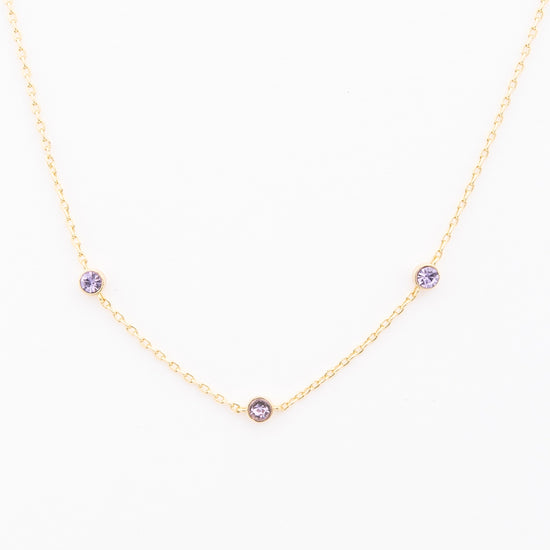 Kristina Birthstone Necklaces