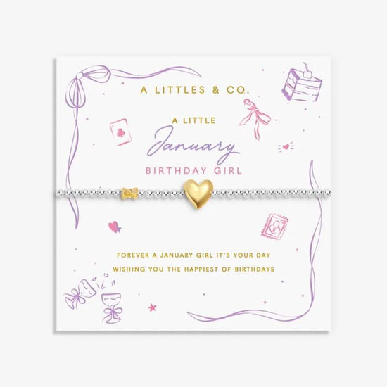 A Littles & Co Birth Month Bracelets