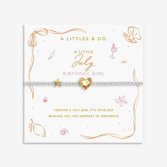 A Littles & Co Birth Month Bracelets