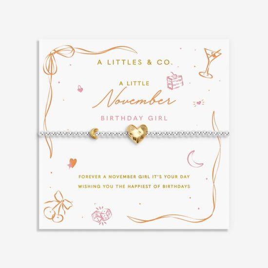 A Littles & Co Birth Month Bracelets