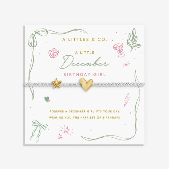A Littles & Co Birth Month Bracelets