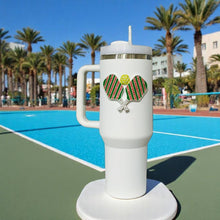 Load image into Gallery viewer, Pickleball Jeweled Tumbler
