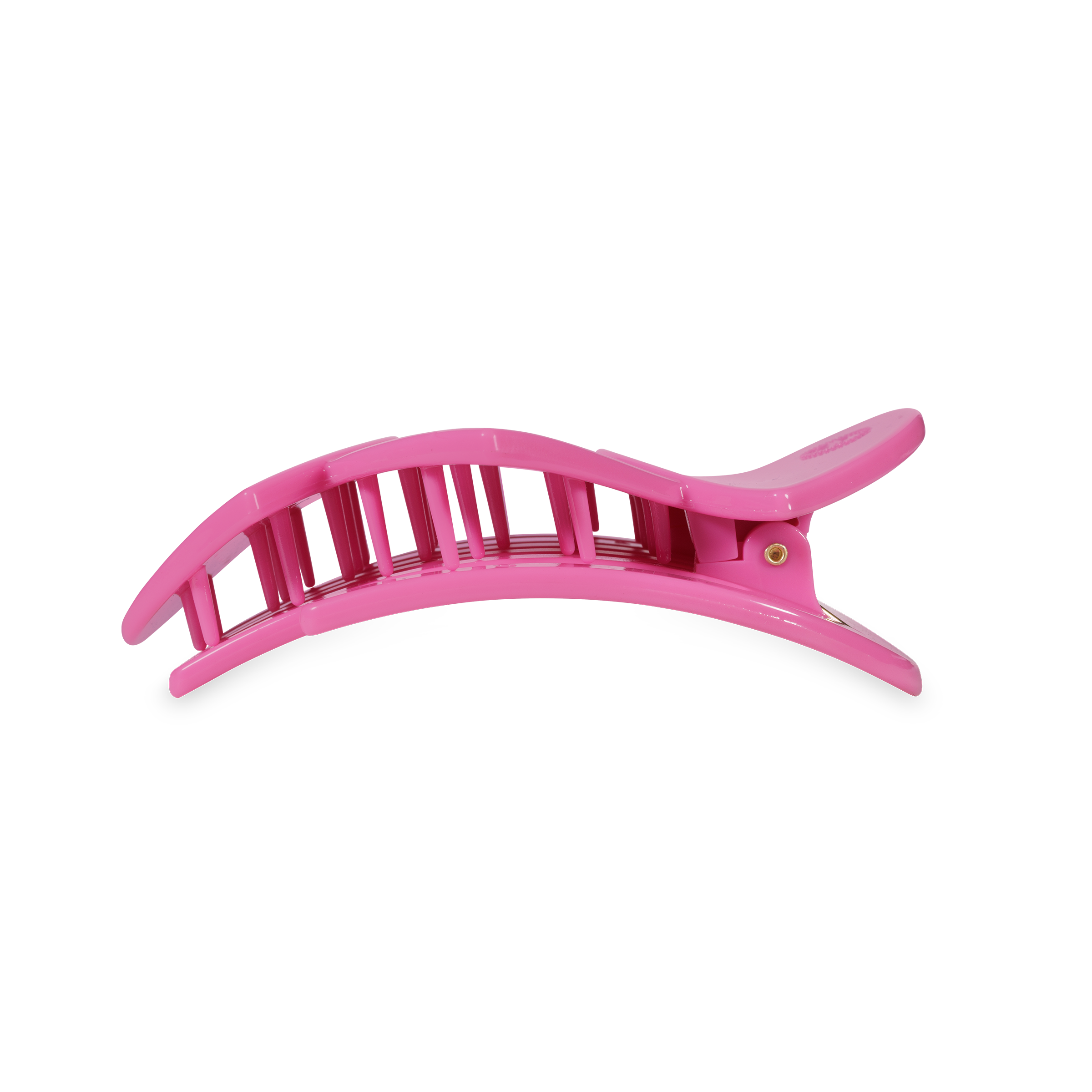 Flat Hair Clip | Medium | Pink Heart to Heart