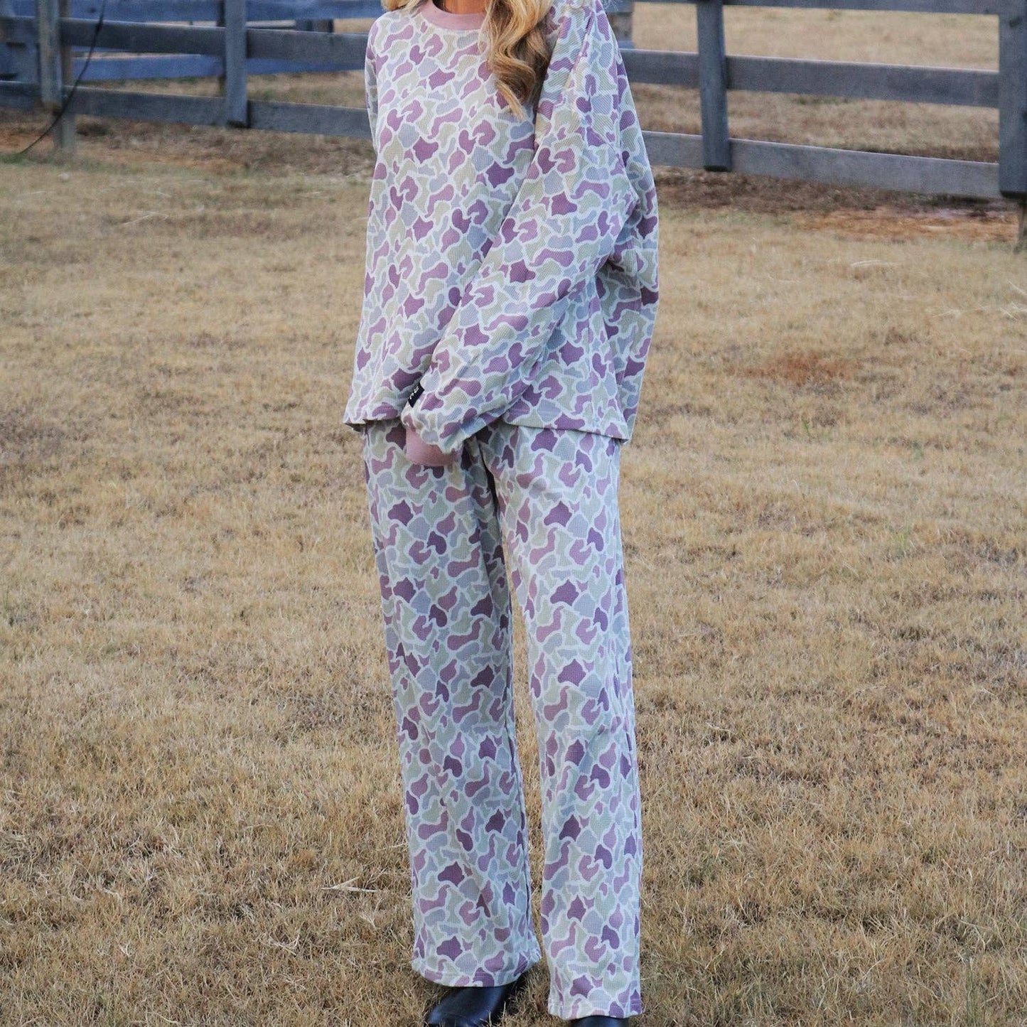 Lulu Mac Waffle Pant