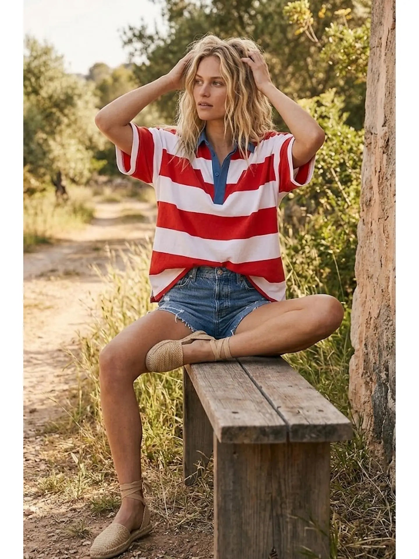 Americana Striped Top