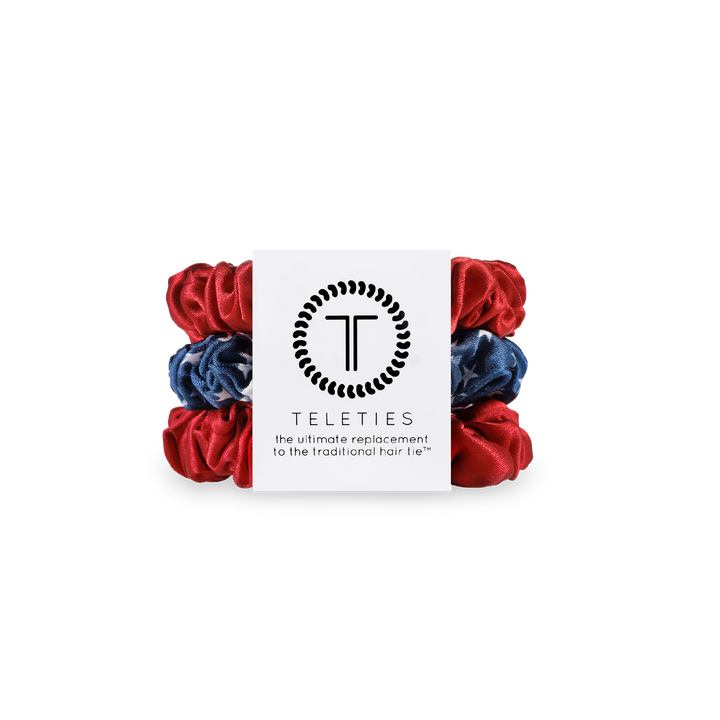 Silk Hair Scrunchie | Small | Independence Bae