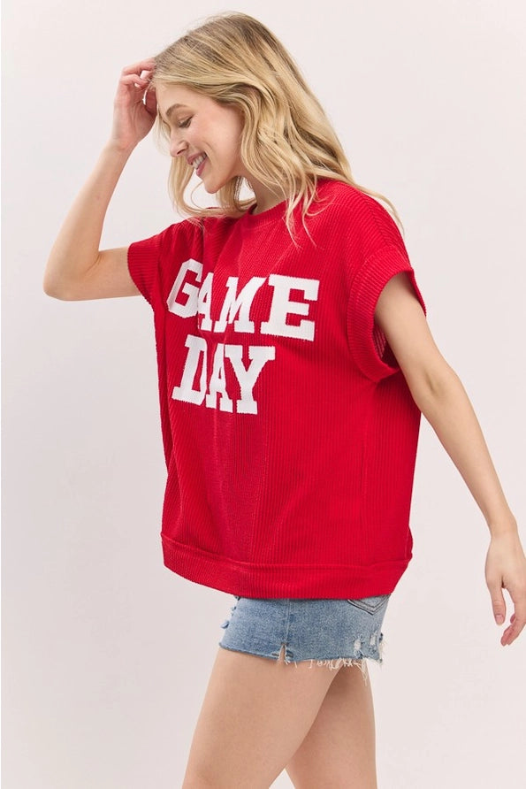 Gameday Ribbed Top