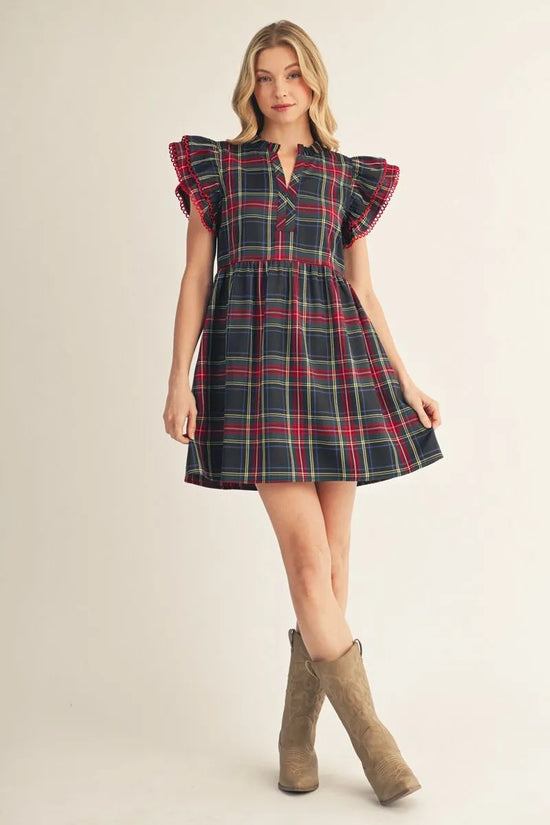 Best Days Plaid Dress