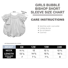 Load image into Gallery viewer, Clemson Tigers Smocked Short Sleeve Girls Bubble
