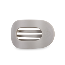 Load image into Gallery viewer, Round Flat Hair Clip | Med. | Silver Flames
