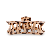 Load image into Gallery viewer, Open Hair Clip | Medium | Blonde Tortoise
