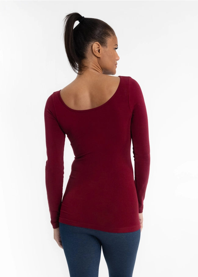 Reversible Long Sleeve Top