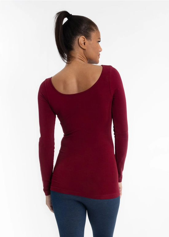 Reversible Long Sleeve Top