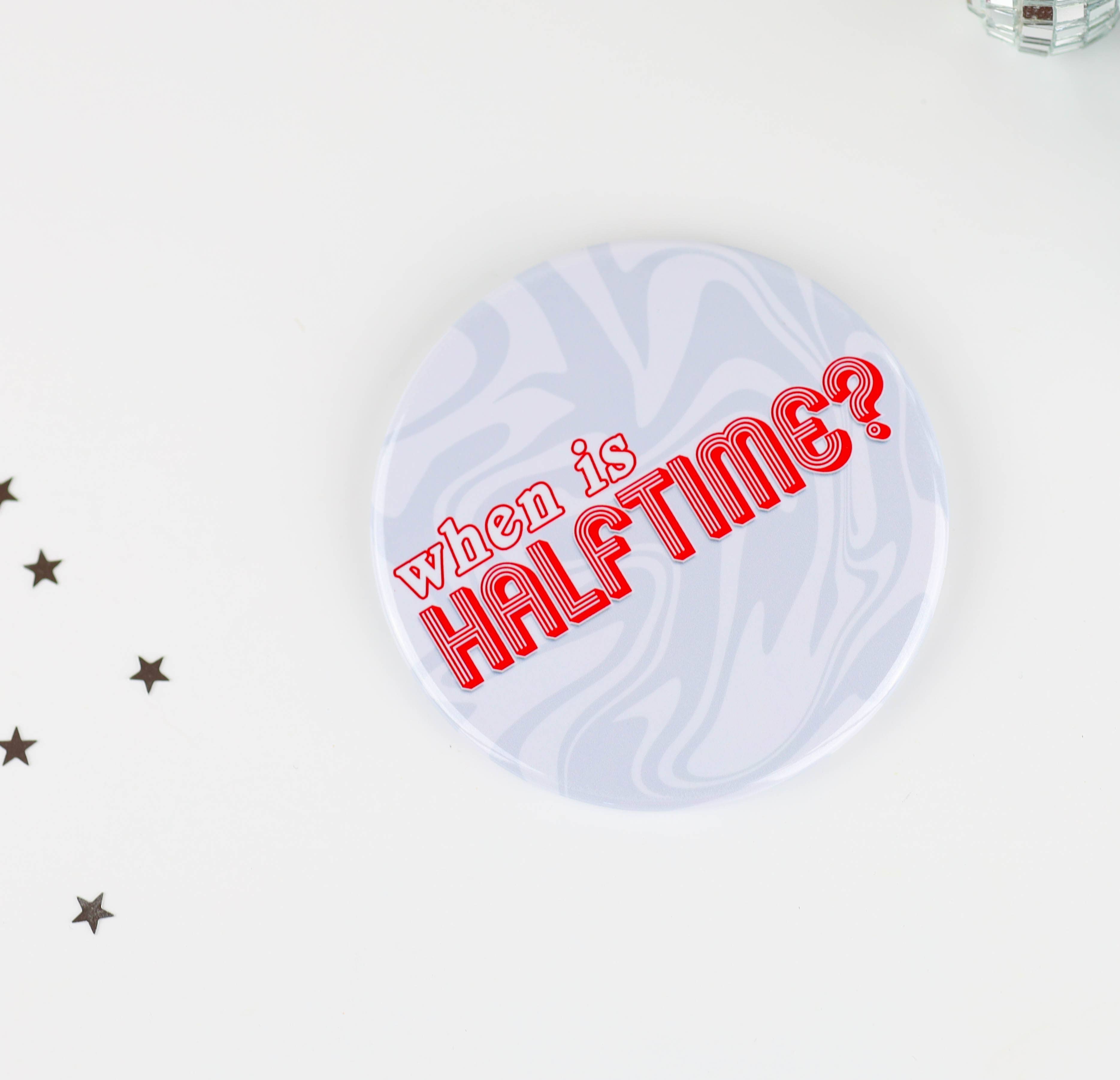 Red Game Day  Buttons | Game Day Pins