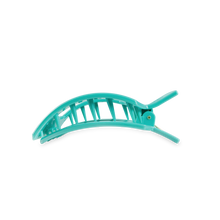 Load image into Gallery viewer, Square Flat Hair Clip | Medium | Totally Turquoise
