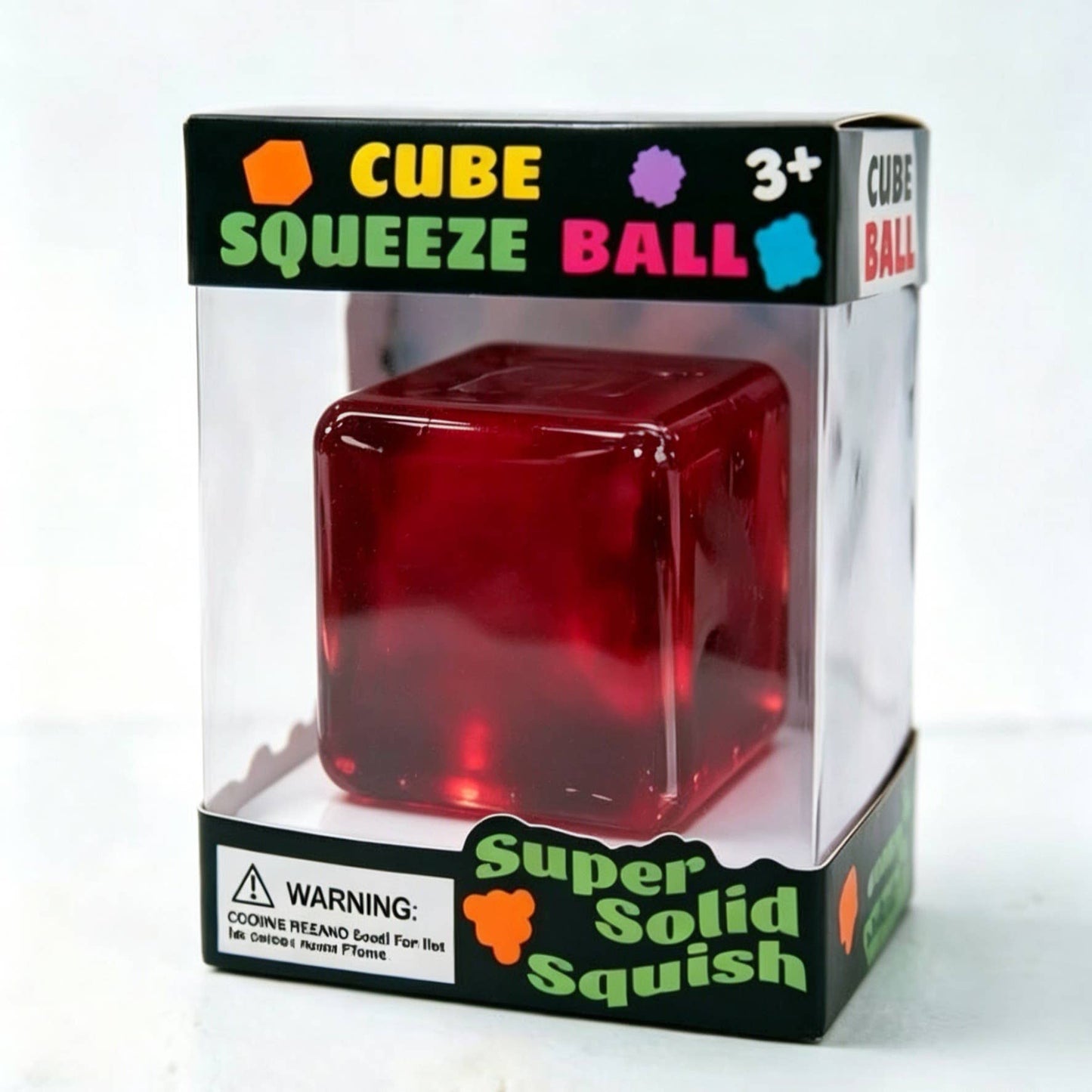 Special Edition Red squeeze ball nice cube squishy toy